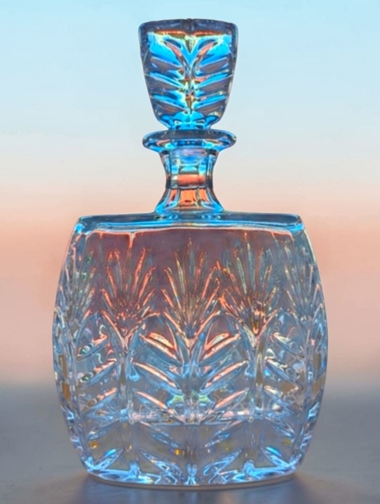 Other - Vtg. Crystal Decanter (5lb)